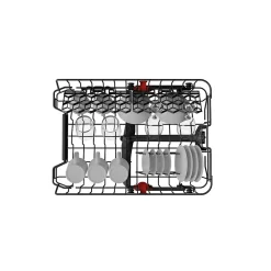 Lave-vaisselle 45cm 10 couverts 47db tout intégrable Whirlpool WSIC3M27C