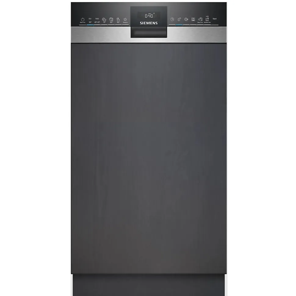 Lave-vaisselle 45cm 10 couverts 42db intégrable avec bandeau Siemens SR55ZS10ME