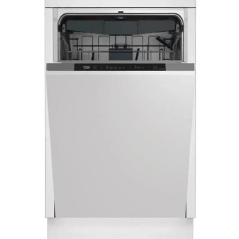 Lave-vaisselle 45cm 11 couverts 47db tout intégrable Beko KDIS28122
