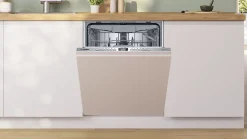 Lave-vaisselle encastrable 14 couverts Bosch SMH4EVX08E l.59,8 x H.81,5 x P.55 cm blanc