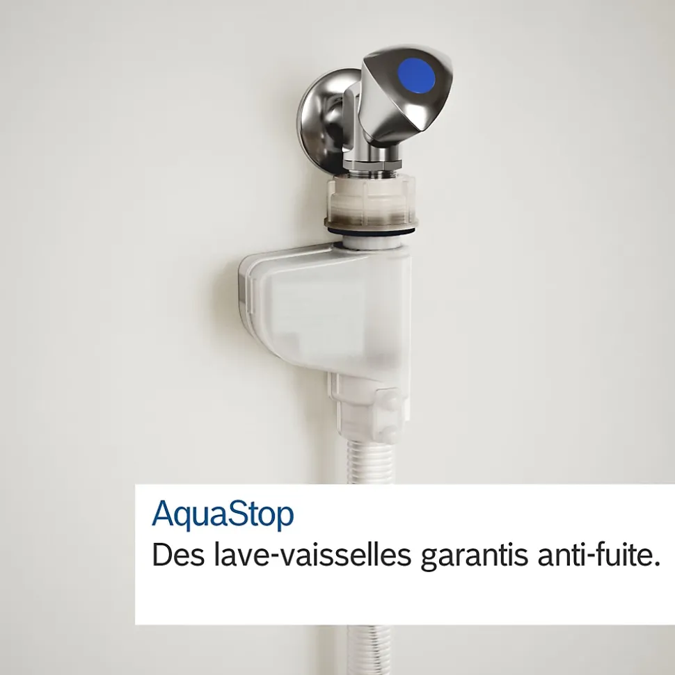 Lave-vaisselle encastrable 12 couverts Bosch SMV26AX01F L. 60 cm blanc