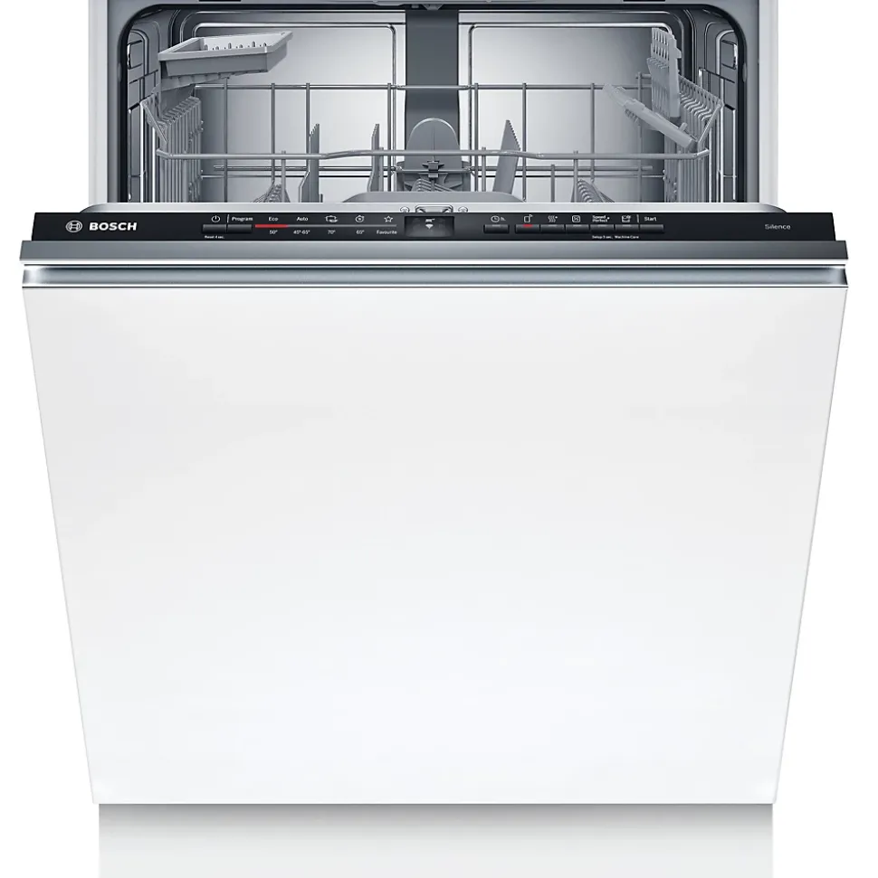 Lave-vaisselle encastrable 13 couverts Bosch SMV2HTX06E l.59,8 x H.81,5 x P.55 cm blanc