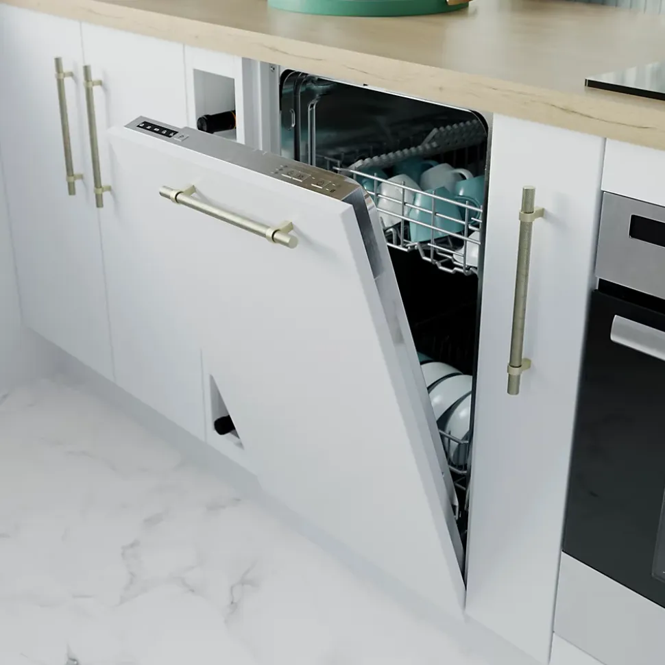 Lave-vaisselle encastrable 9 couverts BI45DISHEU L. 45 cm inox