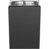 Lave-vaisselle encastrable 9 couverts Universel l. 45 cm ST4522IN Smeg noir