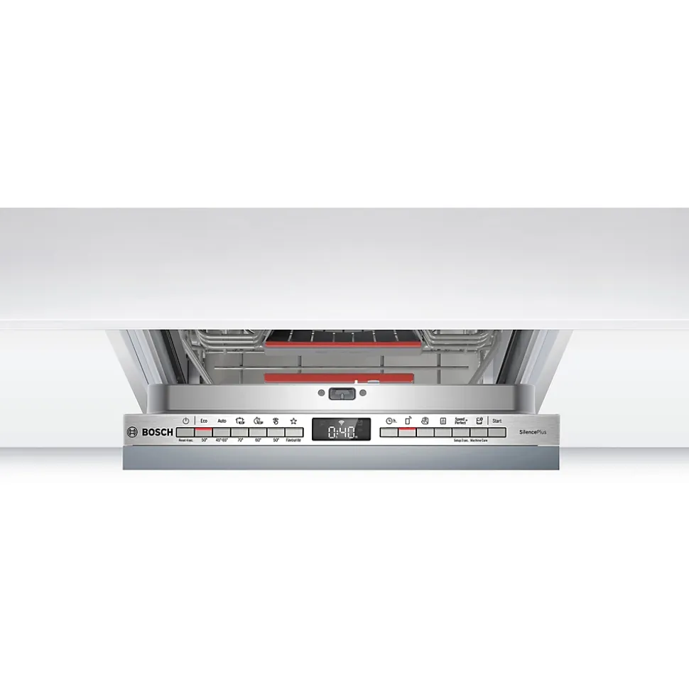 Lave-vaisselle encastrable 10 couverts Bosch SPV4EMX17E l.44,8 x H.81,5 x P.55 cm blanc