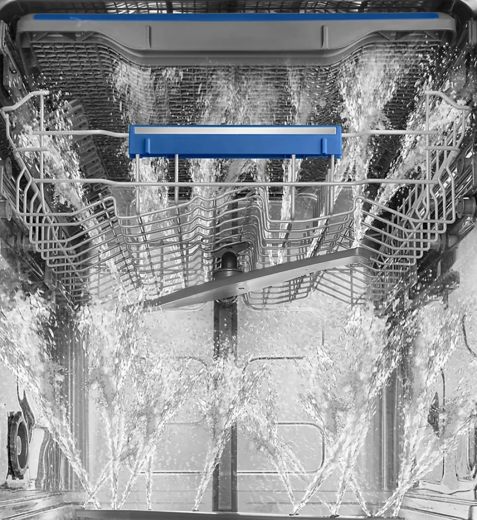 Lave-vaisselle encastrable 14 couverts l. 60 cm STL362DQ Smeg noir