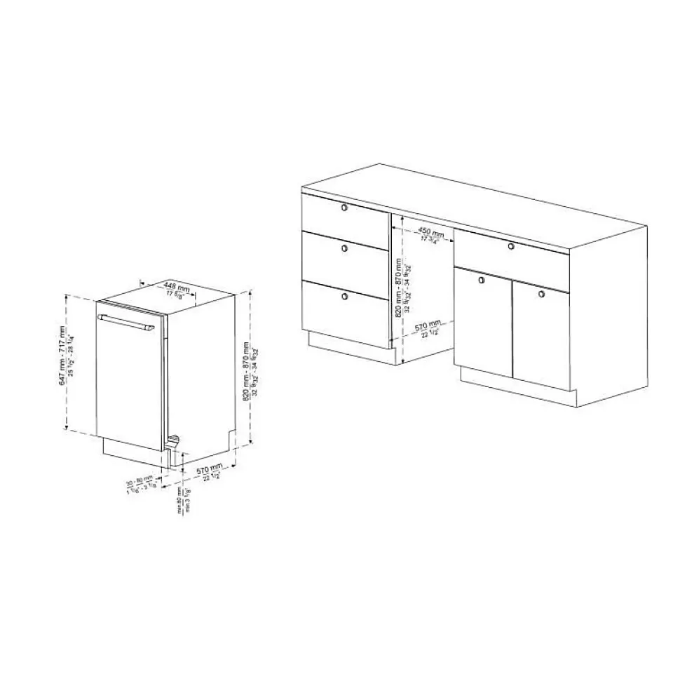 Lave-vaisselle encastrable 10 couverts