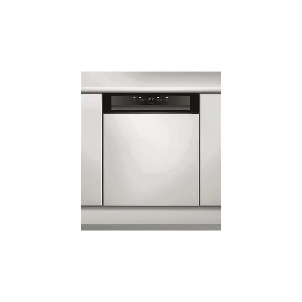 Lave-vaisselle Intégrable encastrable bandeau noir 44dB 14 converts 60cm Natural Dry WHIRLPOOL