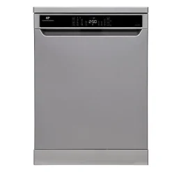 Lave-vaisselle pose libre CONTINENTAL EDISON - 15 couverts - Largeur 59,8 cm - Classe D - moteur induction - 39 dB - Silver