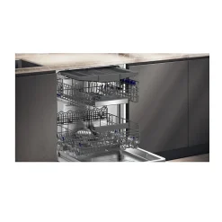 Lave-vaisselle pose-libre BOSCH SMS6ZCI11F SER6 - 14 couverts - Induction - L60cm - 40 dB - Classe B - Inox