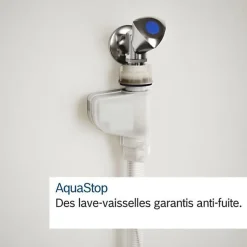 Lave-vaisselle tout intégrable BOSCH SBV26AX01F SER2 - 12 couverts - Induction - L60cm - 48 dB - Blanc