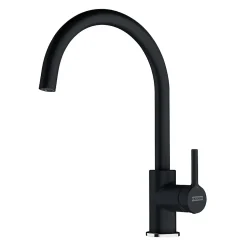 Lina, Mitigeur d'évier Fragranit FC 6018.071, Noir Onyx (115.0626.020)