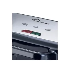 LITTLE BALANCE 8368 Speed'n Mixt 1200, Gaufrier & Grill 2 en 1, 1 plaque Gaufres, 1 plaque Gril interchangeables, 1200 W, Inox