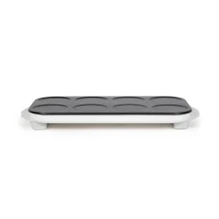 LIVOO DOC186 Crepiere électrique Maxi Crepes Party - Blanc