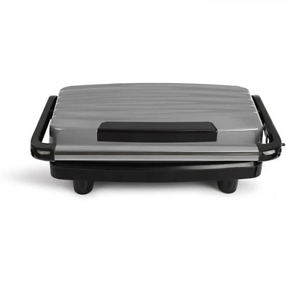 LIVOO DOC232G - Grill compact - 23x15cm - Revetement anti-adhésif - Témoin lumineux de chauffe - Charniere ajustable