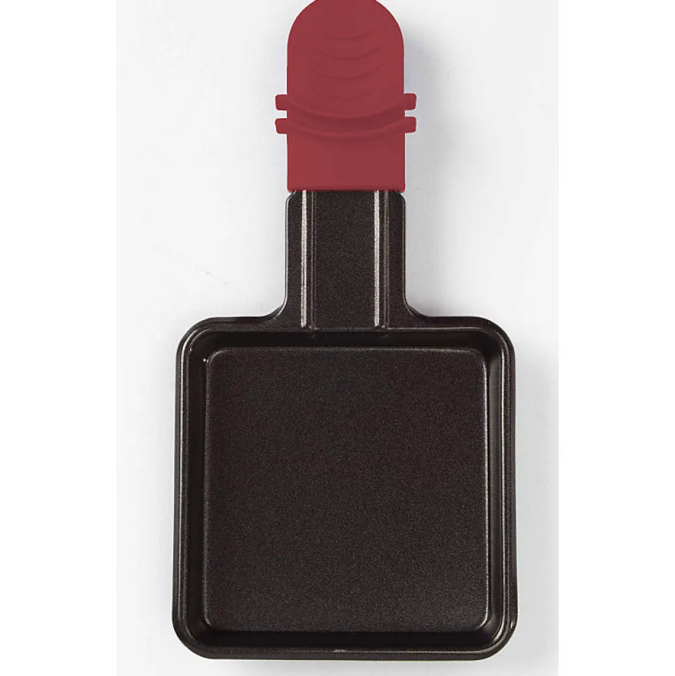 LIVOO DOC156RC - Appareil a raclette 2 personnes - 350W - Plateau amovible en granite - Pieds antidérapants - Rouge chili