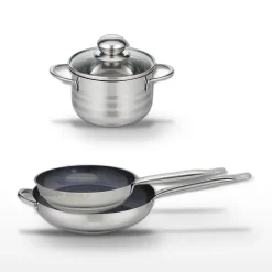 Lot 2 Poêles céramique 28/32 cm et Faitout 16 cm Elo Profi Therm Platinum