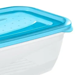 Lot de 5 Boîtes de conservation congélation 500 ml - Bleu