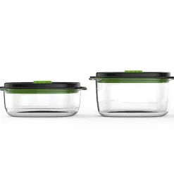 Lot de 2 boîtes pour appareil sous vide Foodsaver FFC025X fraîcheur & marinade