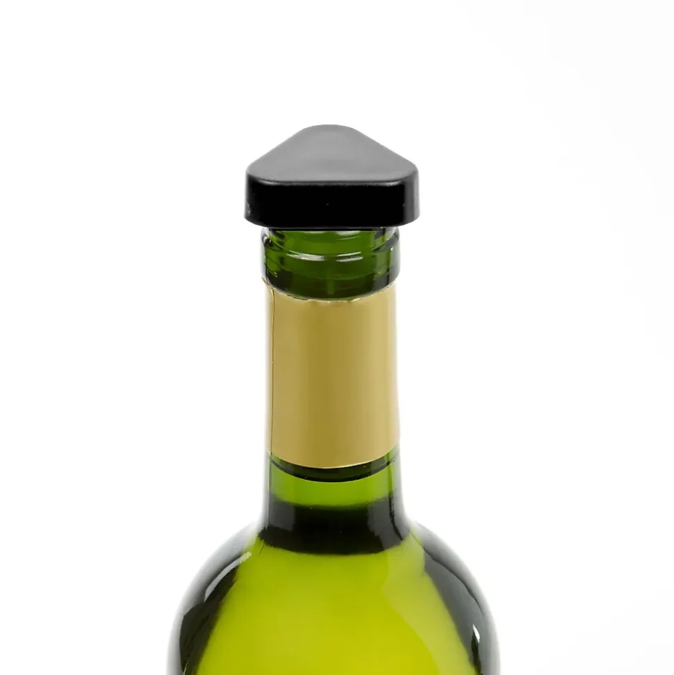 Lot de 4 bouchons anti-goutte avec languette Noir - Taste par Koala