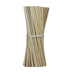 Lot de 100 bâtons en bois pour barbe à papa - 28 cm - GT CATERING
