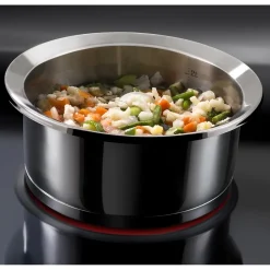 Lot de 2 casseroles 16/20cm avec poignée amovible Inox - Ycône par Cuisinox