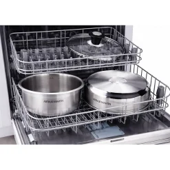 Lot de 3 casseroles inox manche amovible Arthur Martin AM3456