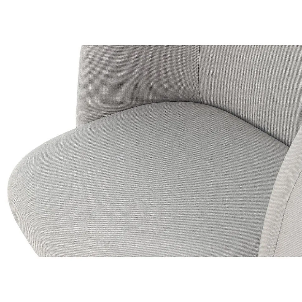 Lot de 2 Chaises Déco "Celina" 84 cm Gris