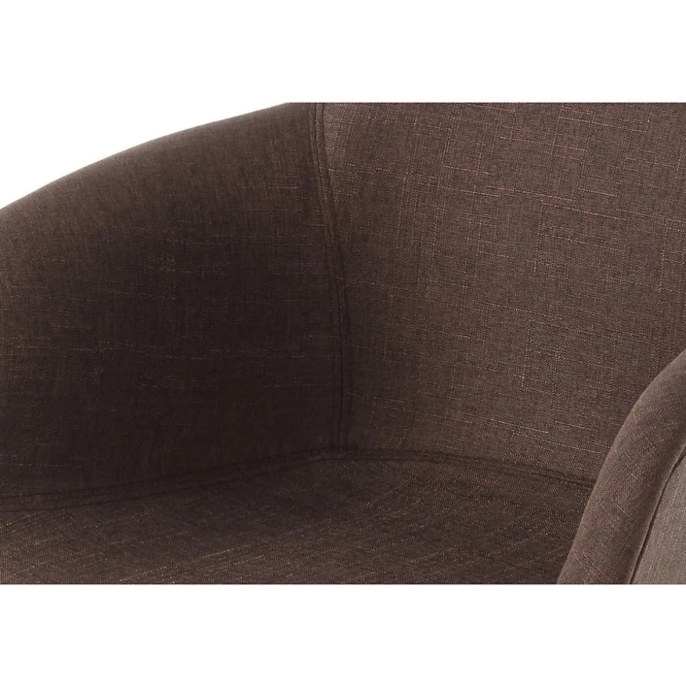 Lot de 2 Chaises Design "Winston" 80cm Marron