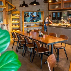 Lot de 2 chaises en bois Oviala