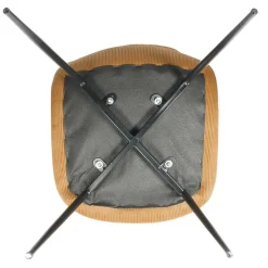 Lot de 4 Chaises Velours 