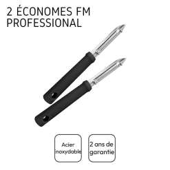 Lot de 2 économes 17,5 cm FM Professional