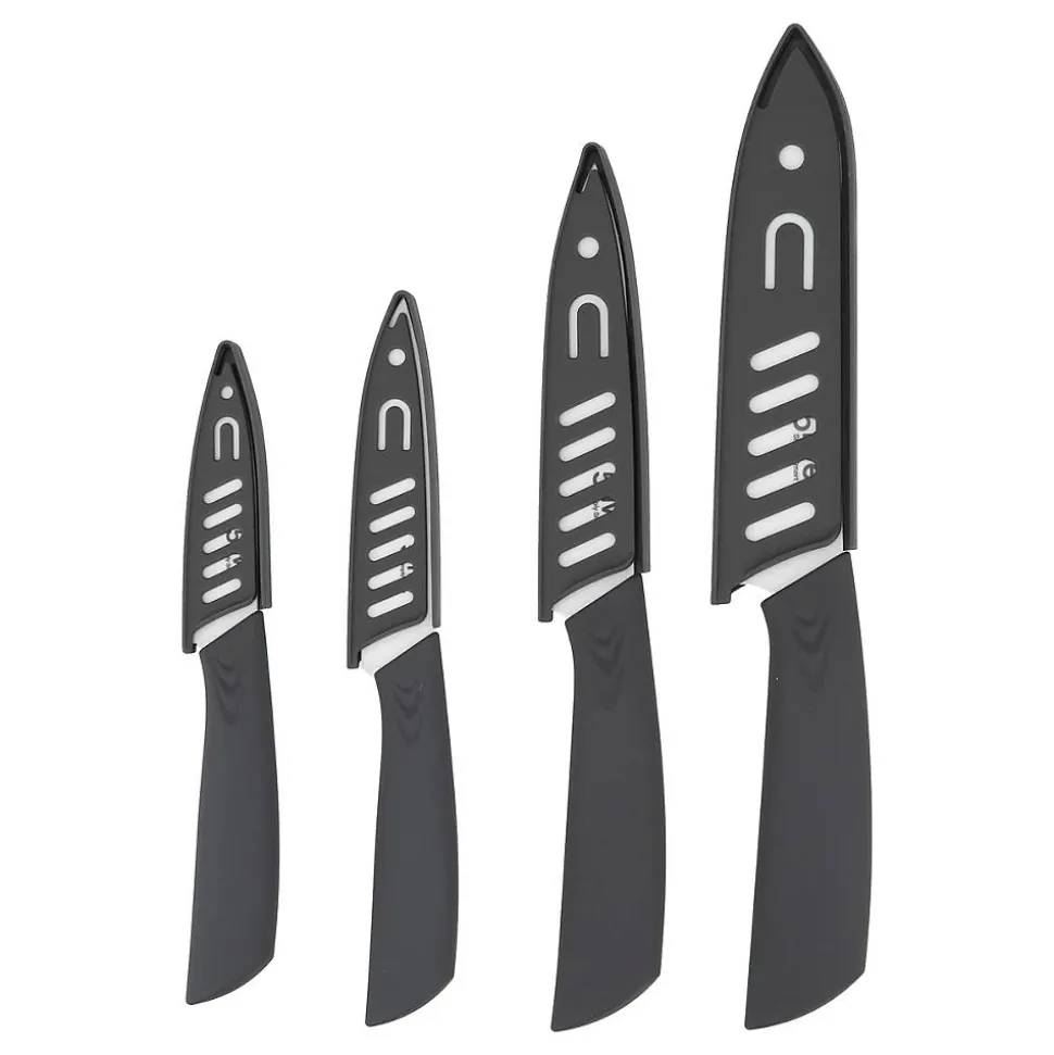 Lot de 4 couteaux en céramique Gris Zirco - 5Five