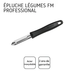 Lot de 2 couteaux éplucheurs économes 18,5 cm FM Professional