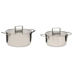 Lot de 2 faitouts 20/24cm - Argent- 5five