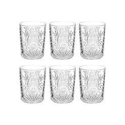 Lot de 6 Gobelets Bas "Ayla" 35cl Transparent