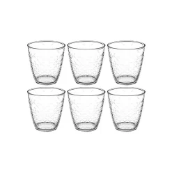 Lot de 6 Gobelets Bas "Rome'Eau" 25cl Transparent