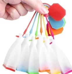 Lot de 6 infuseurs à thé en silicone réutilisables