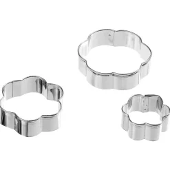 Lot de 3 mini emporte pièces - Gris- 5five