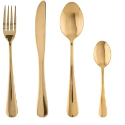 Lot de 3 Ménagères en Acier Inoxydable - 48 Couverts