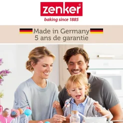 Lot de 2 moules à gâteaux 3D en forme de lapin de Pâques 600 ml Zenker Pâques