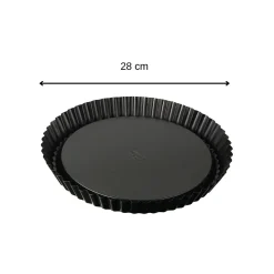 Lot de 2 moules à tarte renversée 28 cm Dr.Oetker Tradition