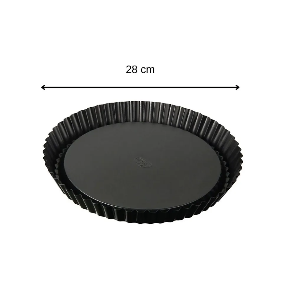 Lot de 2 moules à tarte renversée 28 cm Dr.Oetker Tradition