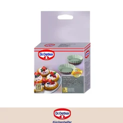Lot de 6 moules à tartelettes 10 cm Dr. Oetker Baker Edition