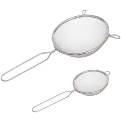 Lot de 2 passoires tamis en inox - 5Five