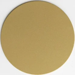 Lot de 2 Pieds de table basse acier - Gemini - couleur doré Hauteur : 28,4 cm