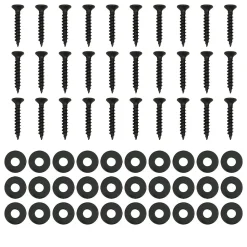 Lot de 2 pieds de table ECD Germany forme rectangulaire 90x72 cm noir acier revêtu par poudre