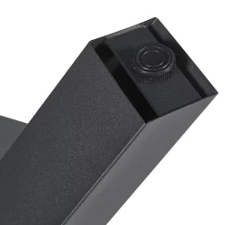 Lot de 2 pieds de table Greith acier 72 x 79 cm noir en.casa