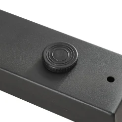 Lot de 2 pieds de table Lalling acier 72 x 75 cm noir en.casa