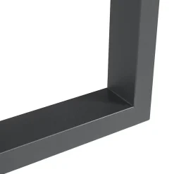 Lot de 2 pieds de table Makers acier 72 x 100 cm noir en.casa